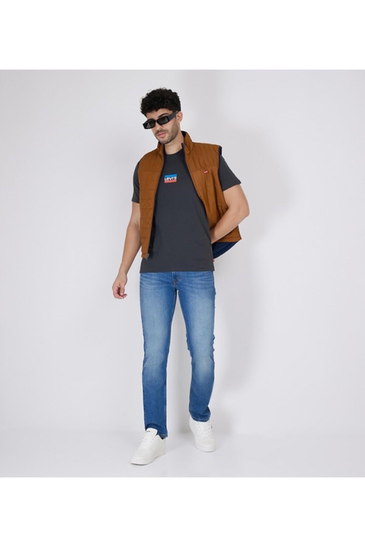 Levi's Erkek Bisiklet Yaka Olympic Logolu Siyah T-Shirt - 22491-1291 - Levi's - 224911291