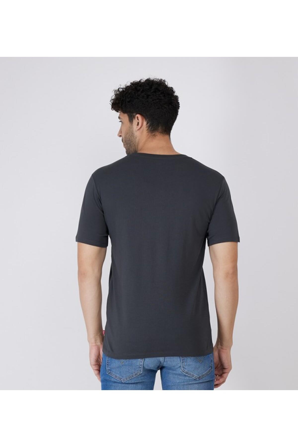 Levi's Erkek Bisiklet Yaka Olympic Logolu Siyah T-Shirt - 22491-1291 - Levi's - 224911291