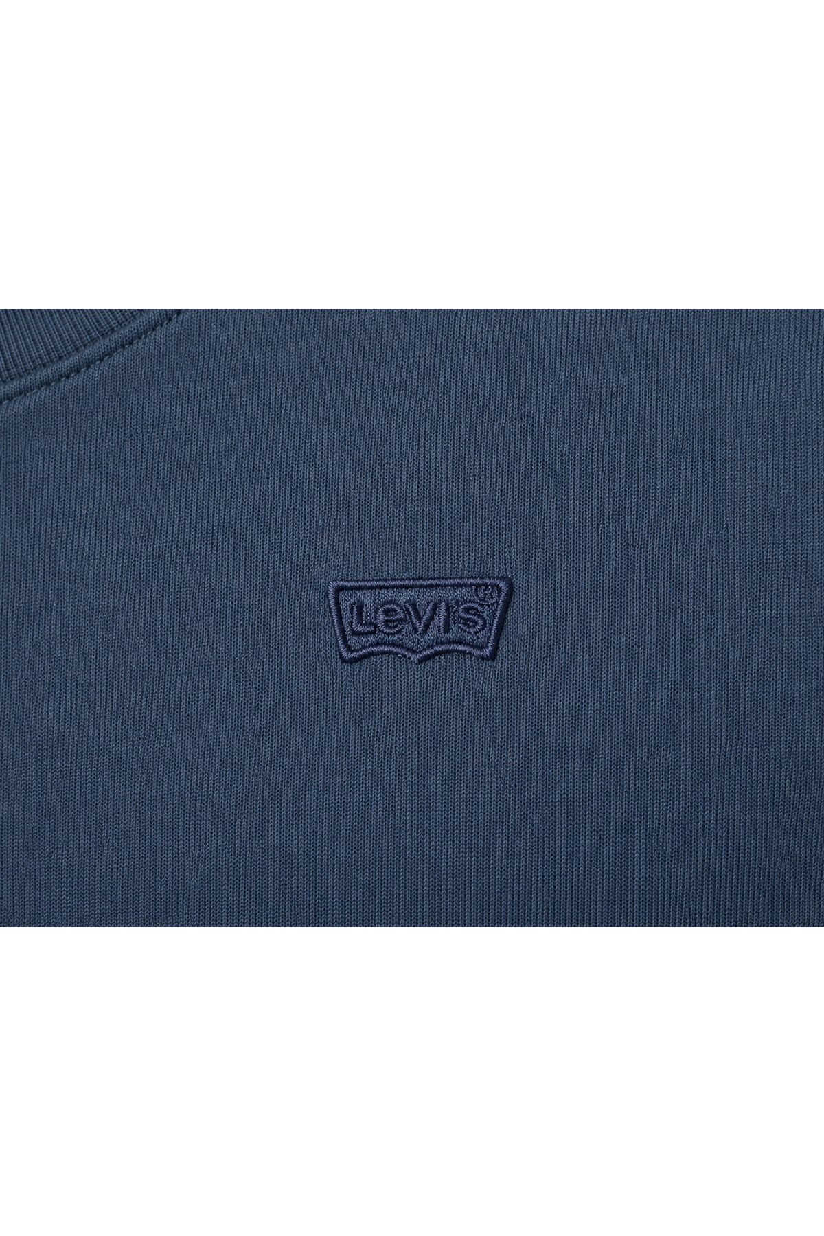 Levi's Erkek Bisiklet Yaka Orıgınal Housemark Standart fıt Lacivert Sweatshirt - 00AUV-0001 - Levi's - 00AUV-0001