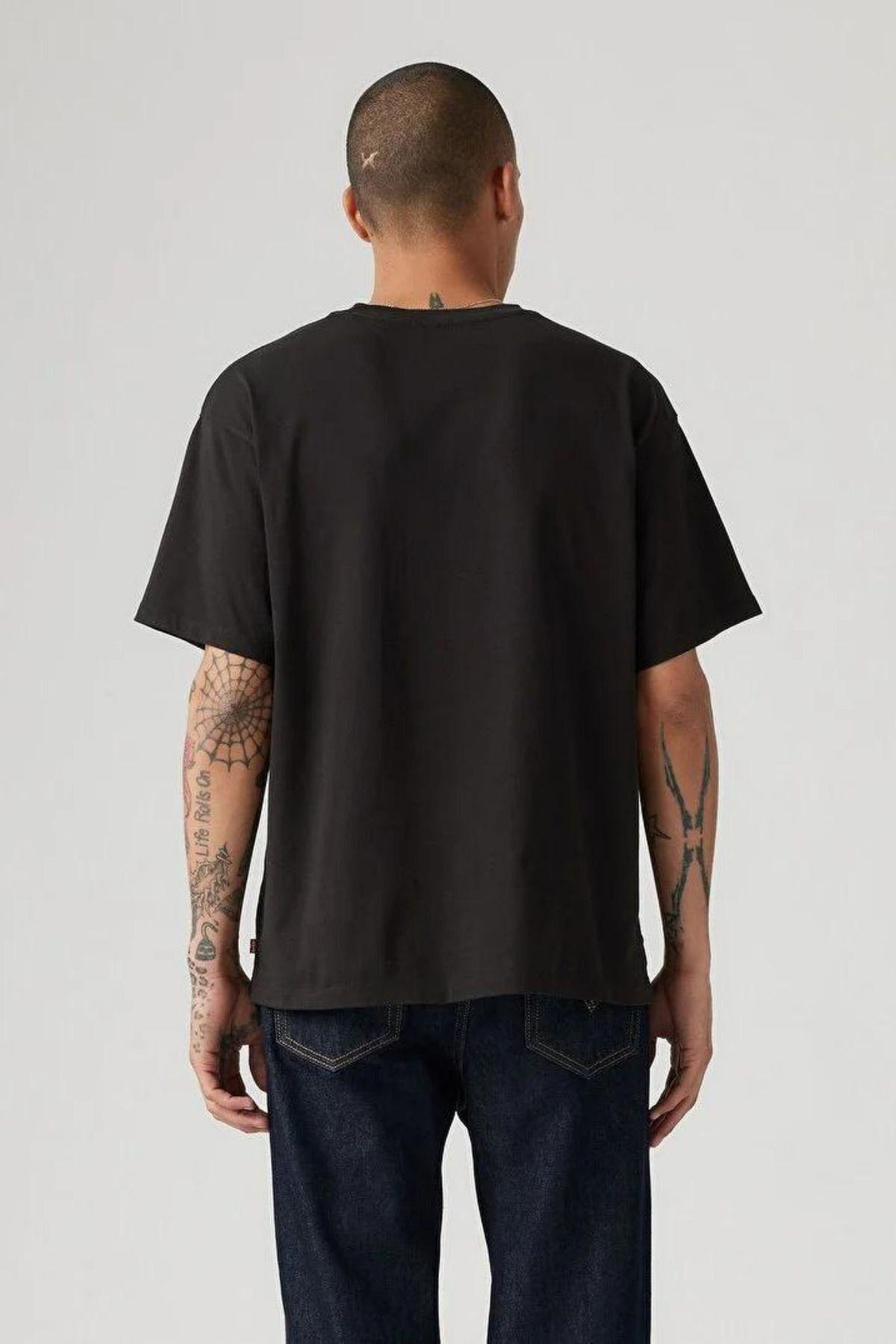 Levi's Erkek Bisiklet Yaka Siyah T-Shirt - A9440-0003 - Levi's - A9440-0003