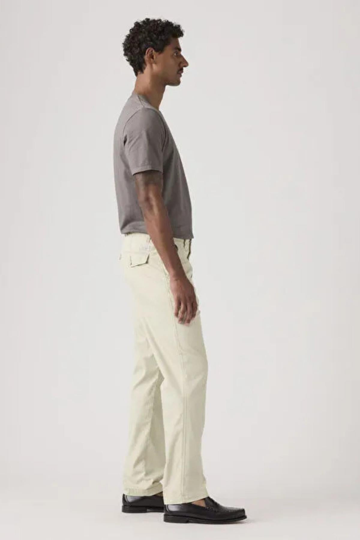 Levi's Erkek Chino Authentic Relaxed Krem Pantolon - A5753-0097 - Levi's - A5753-0097