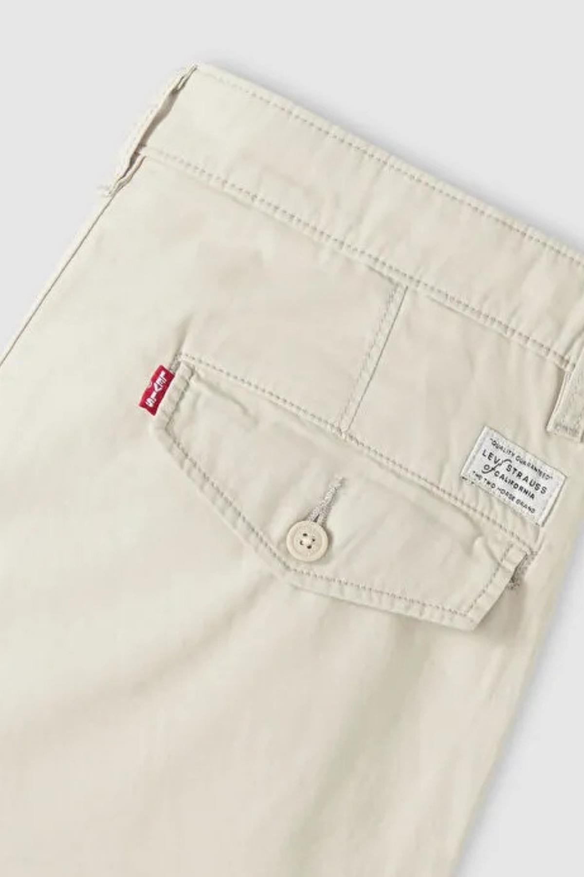 Levi's Erkek Chino Authentic Relaxed Krem Pantolon - A5753-0097 - Levi's - A5753-0097