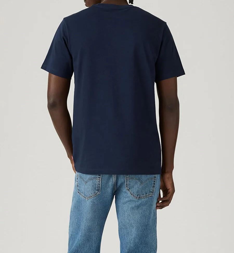 Levi's Erkek Desenli Logo Baskılı Lacivert T-Shirt - A2823-0317 - Levi's - A2823-0317