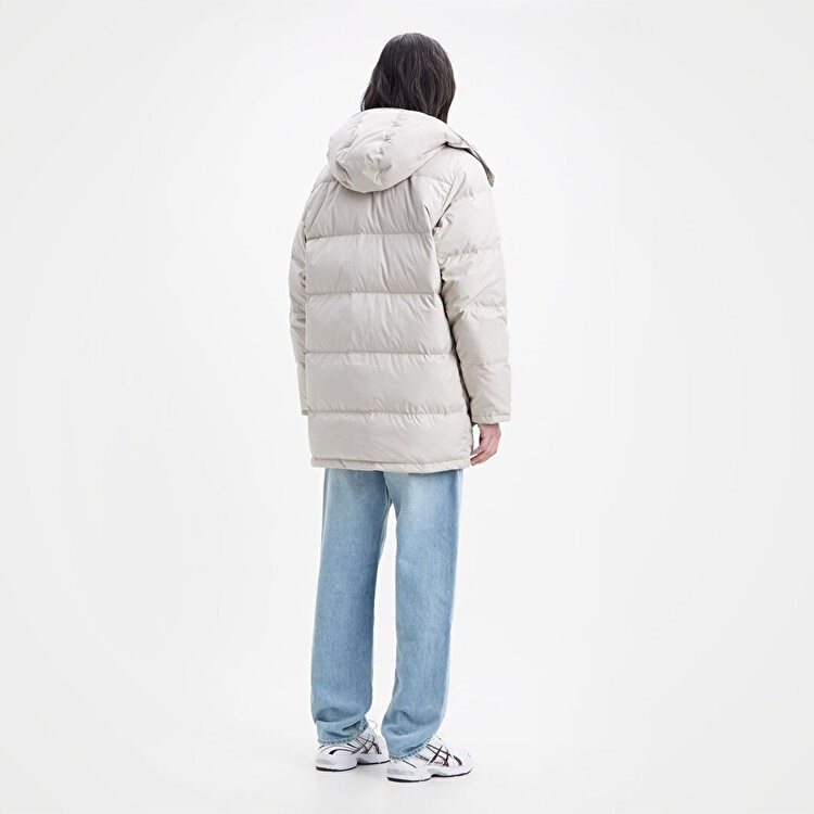 Levi's Erkek Fonksiyonel Kuş Tüyü Uzun Parka Mont - A0950-0007 - Levi's - A0950-0007
