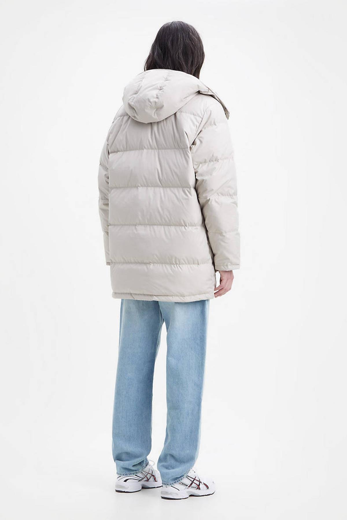 Levi's Erkek Fonksiyonel Kuş Tüyü Uzun Parka Mont - A0950-0007 - Levi's - A0950-0007