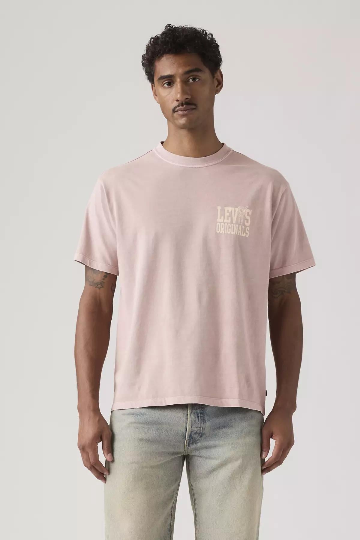 Levi's Erkek Grafik Desenli Vintage Kesim Tişört - A9440-0020 - Levi's - A9440-0020