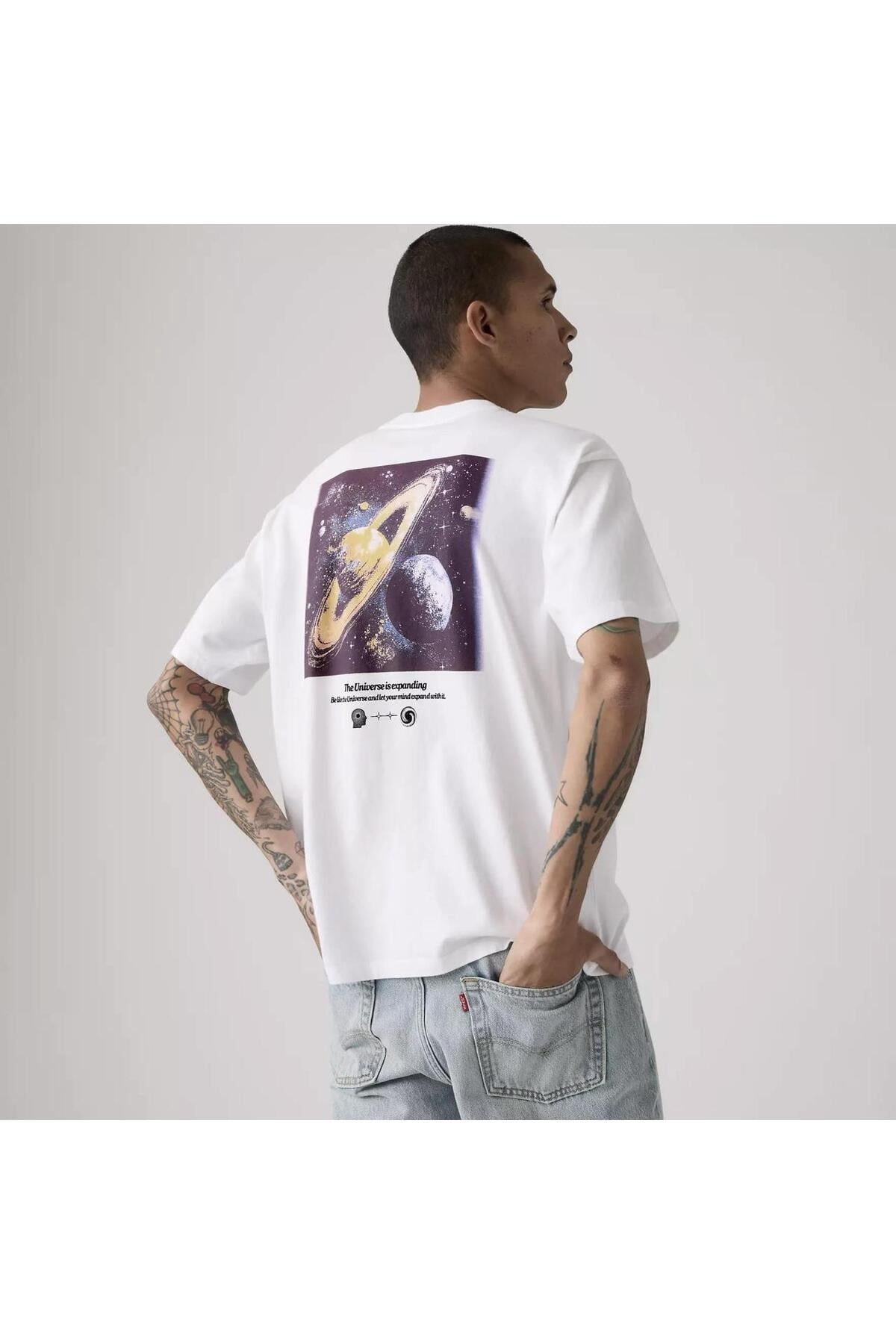 Levi's Erkek Graphic Vintage Fit Tee Tişört -  A9440-0025 - Levi's - A9440-0025