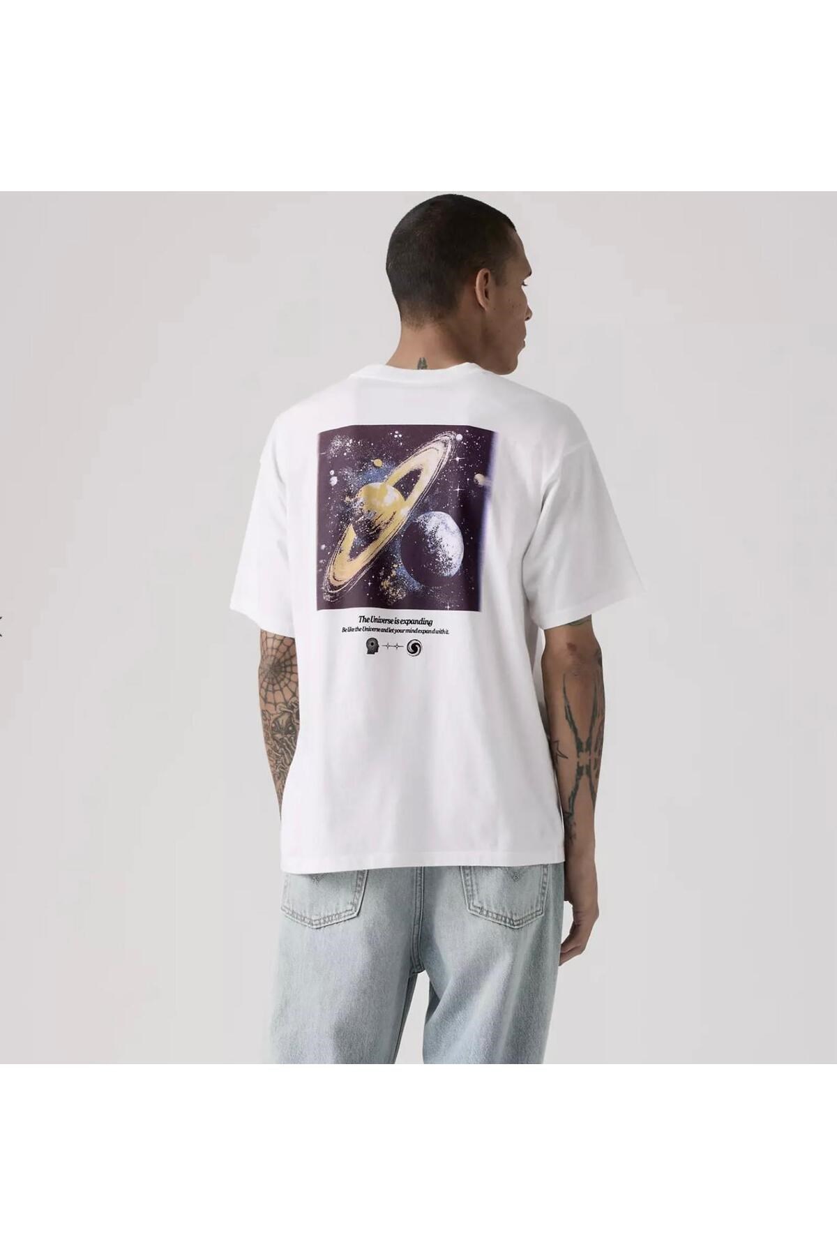 Levi's Erkek Graphic Vintage Fit Tee Tişört -  A9440-0025 - Levi's - A9440-0025