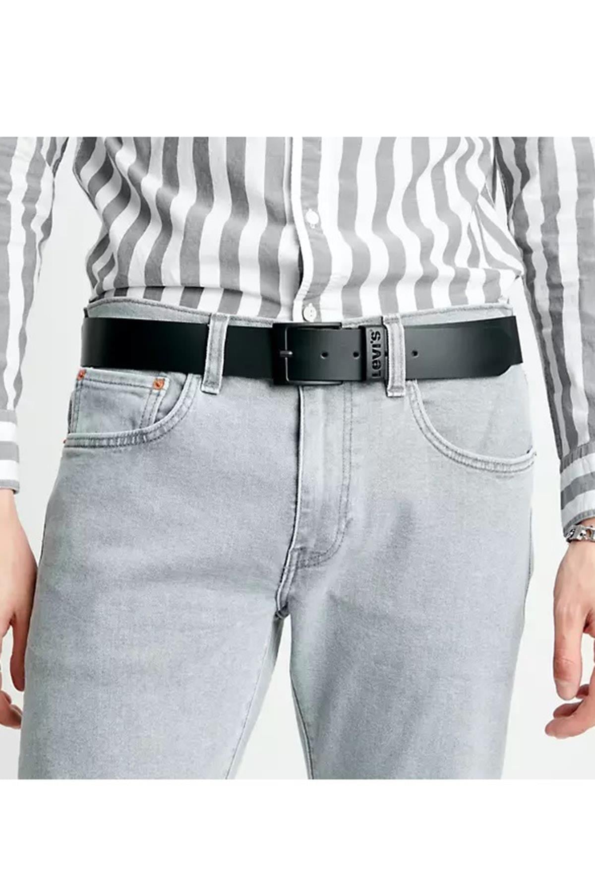 Levi's Erkek Hakiki Deri Kemer 38016-0034 - Levi's - 38016-0034
