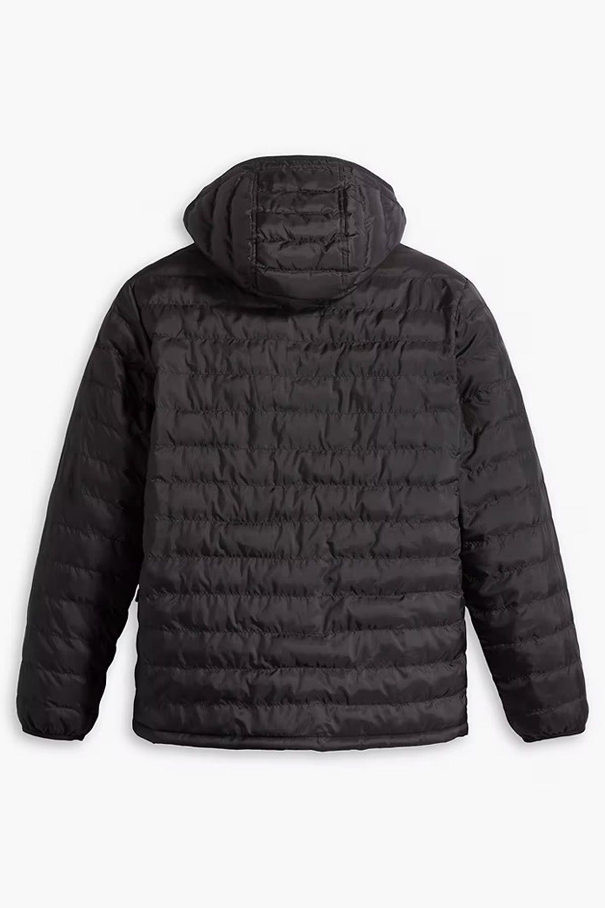 Levi's Erkek Kapüşonlu Fermuarlı Regular Fit Şişme Mont - A5622-0000 - Levi's - A5622-0000