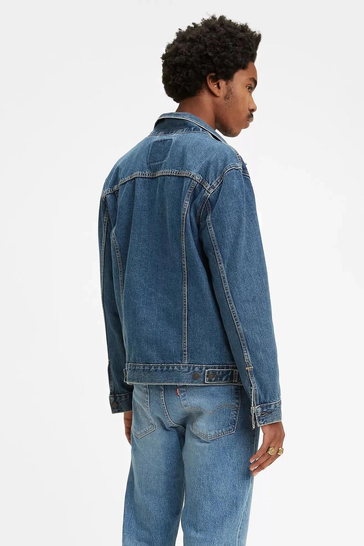 Levi's Erkek Kot Ceket Jean Jacket - 72334-0130 - Levi's - 72334-0130