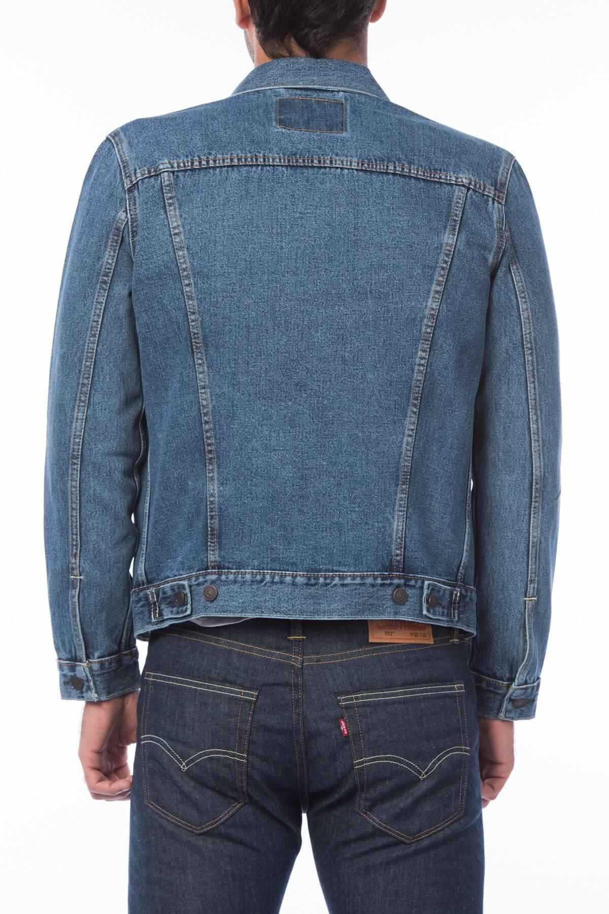 Levi's Erkek Kot Ceket Jean Jacket - 72334-0130 - Levi's - 72334-0130