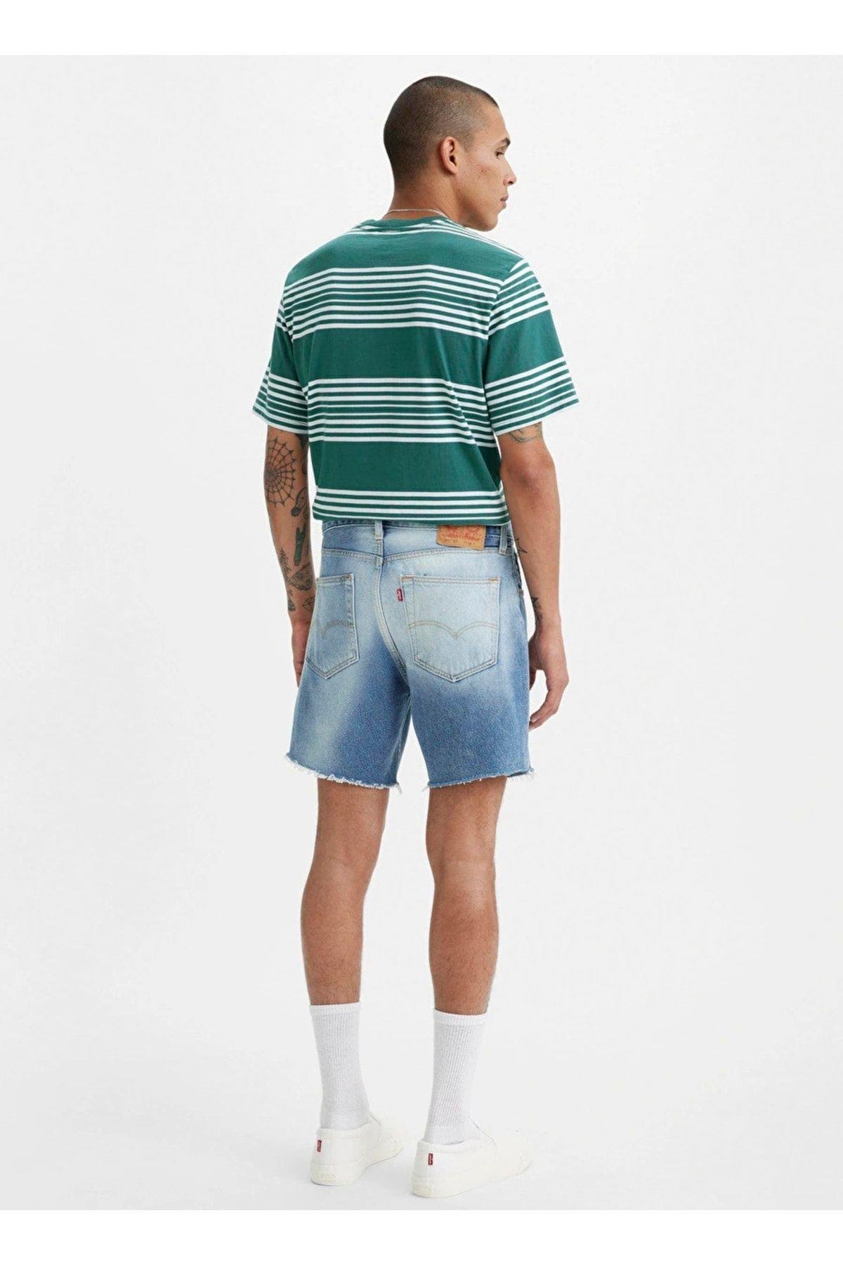 Levi's Erkek Lacivert Kot Denim Şort 85221-0062 - Levi's - 85221-0062