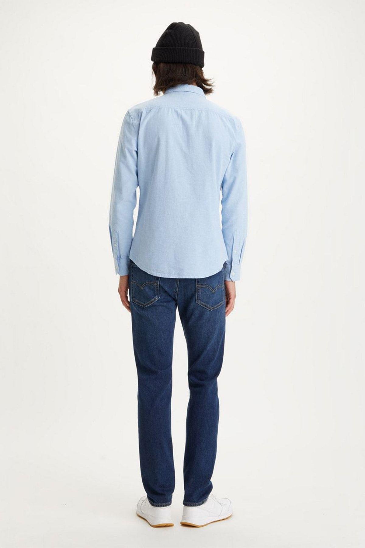 Levi's Erkek Mavi Spor Günlük Gömlek - 86625-0005 - Levi's - 86625-0005