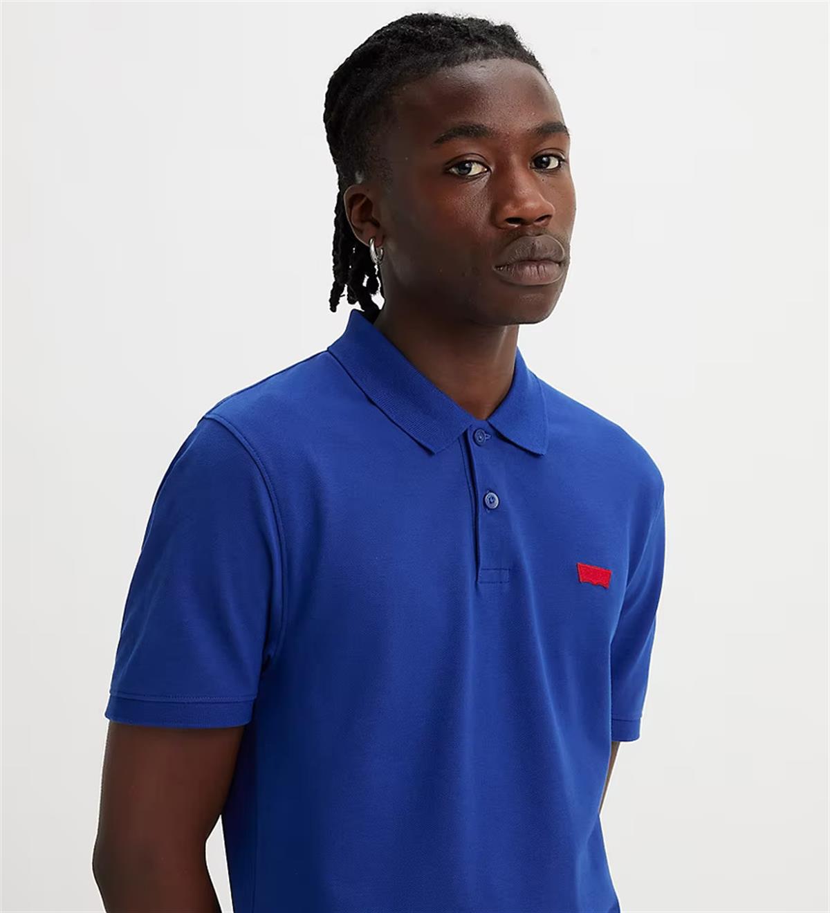 Levi's Erkek Polo Yaka Lacivert T-shirt - A4842-0021 - Levi's - A4842-0021