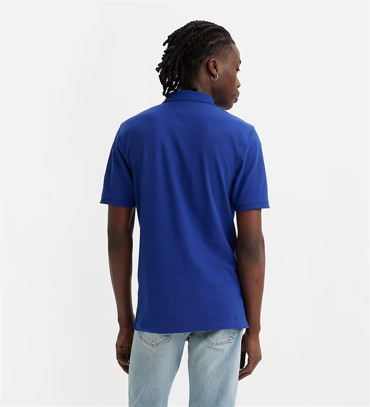 Levi's Erkek Polo Yaka Lacivert T-shirt - A4842-0021 - Levi's - A4842-0021