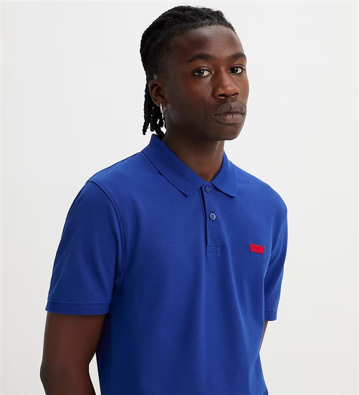 Levi's Erkek Polo Yaka Lacivert T-shirt - A4842-0021 - Levi's - A4842-0021