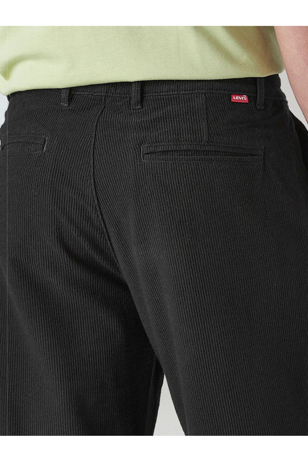 Levi's Erkek Rahat Kesim Orta Bel Siyah Kadife Chino Pantolon-005QT-0009 - Levi's - 005QT-0009