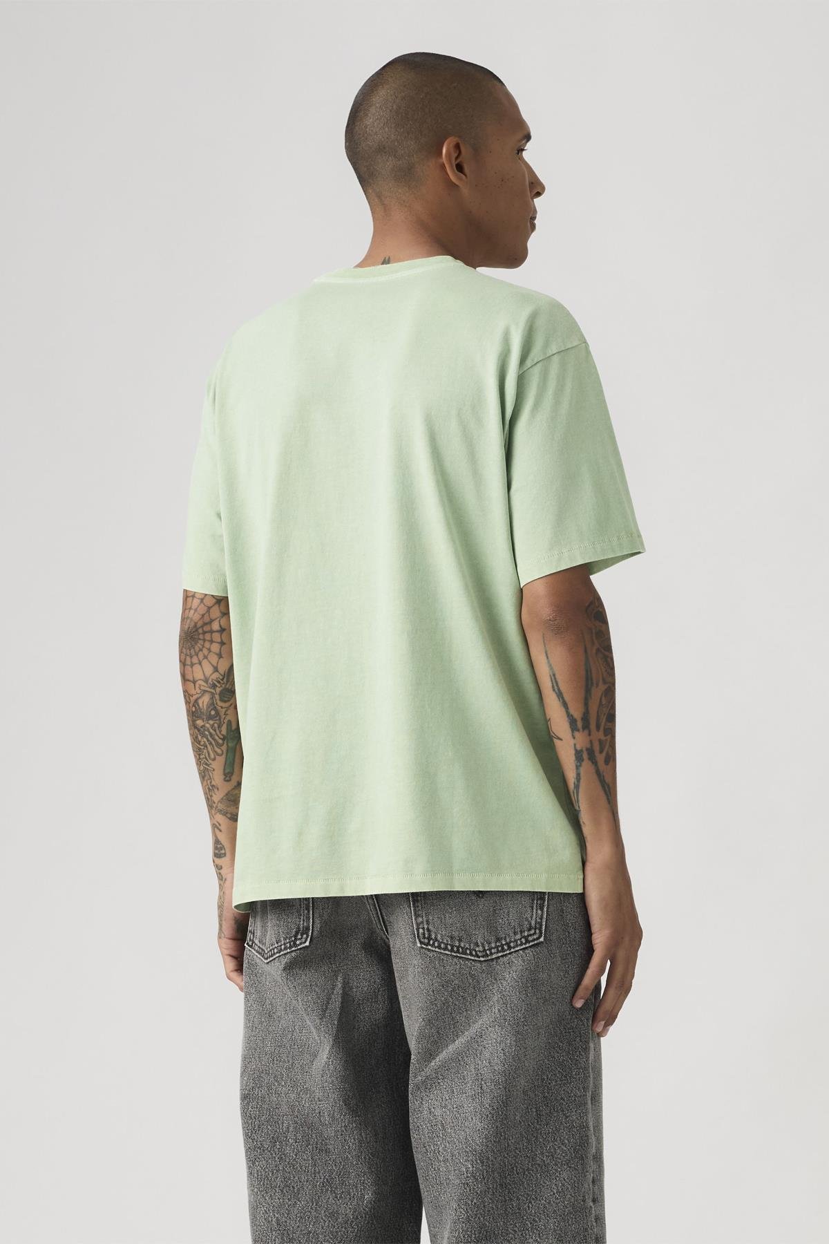 Levi's Erkek Red Tab Vintage Yeşil Tişört - A0637-0187 - Levi's - A0637-0187