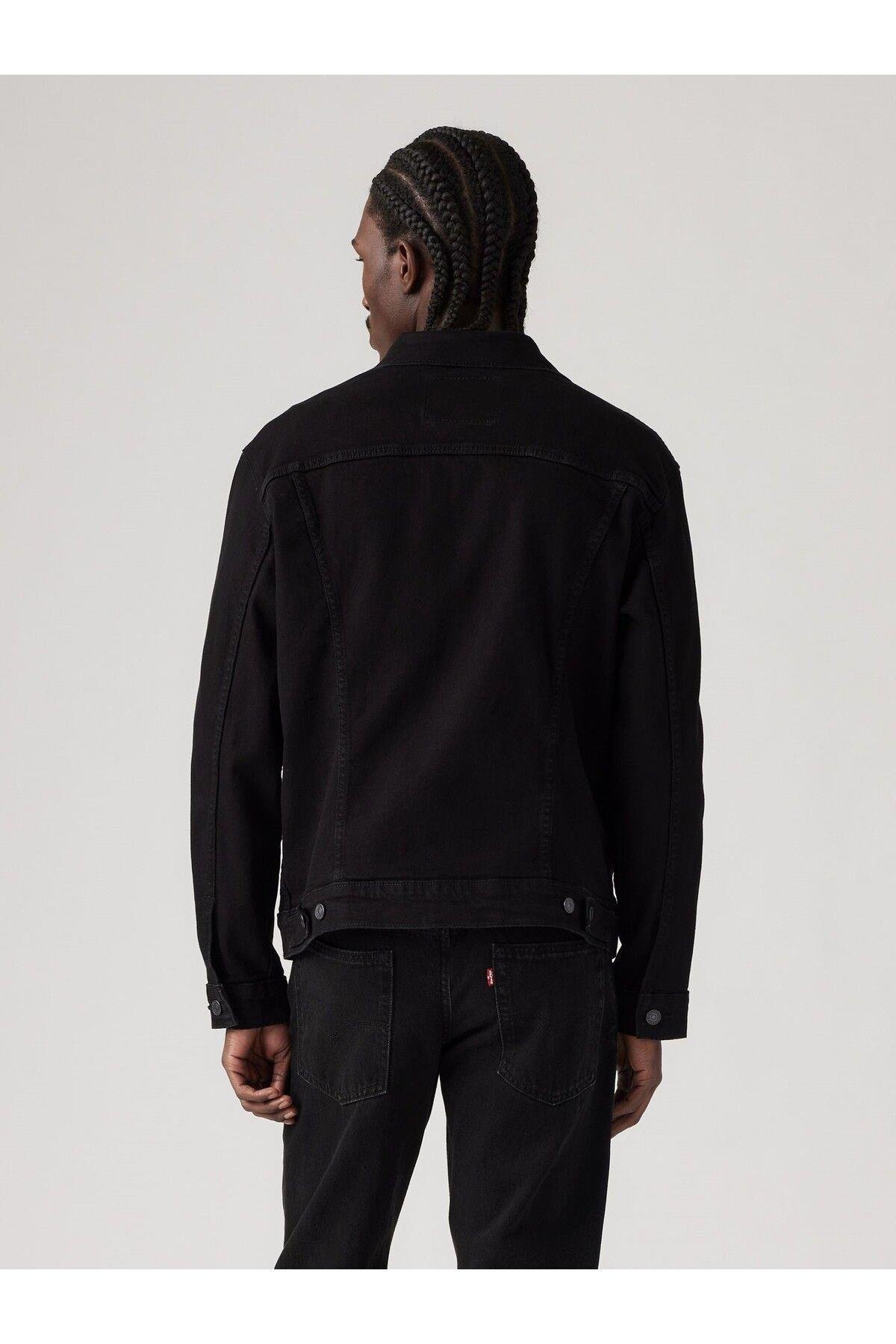 Levi's Erkek Regular Fit Siyah Kot Ceket - 72334-0223 - Levi's - p00000973