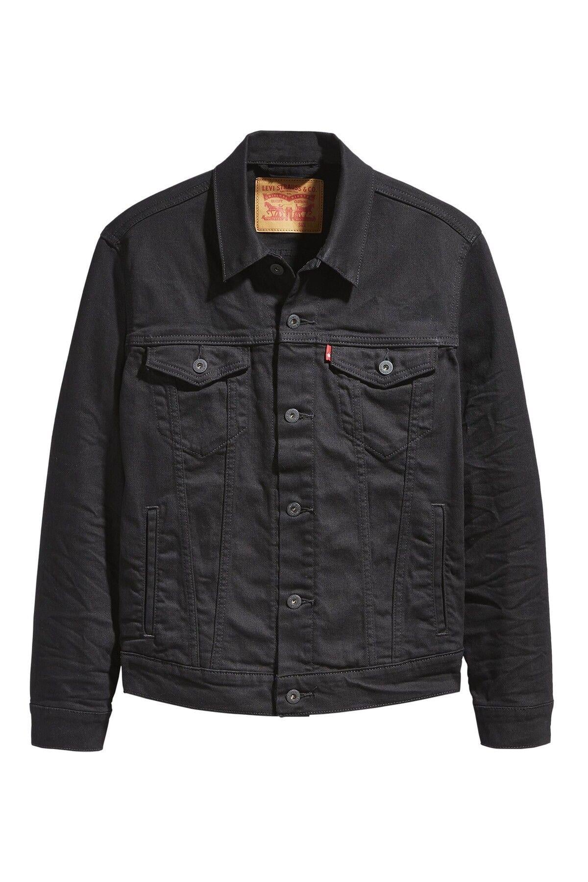 Levi's Erkek Regular Fit Siyah Kot Ceket - 72334-0223 - Levi's - p00000973