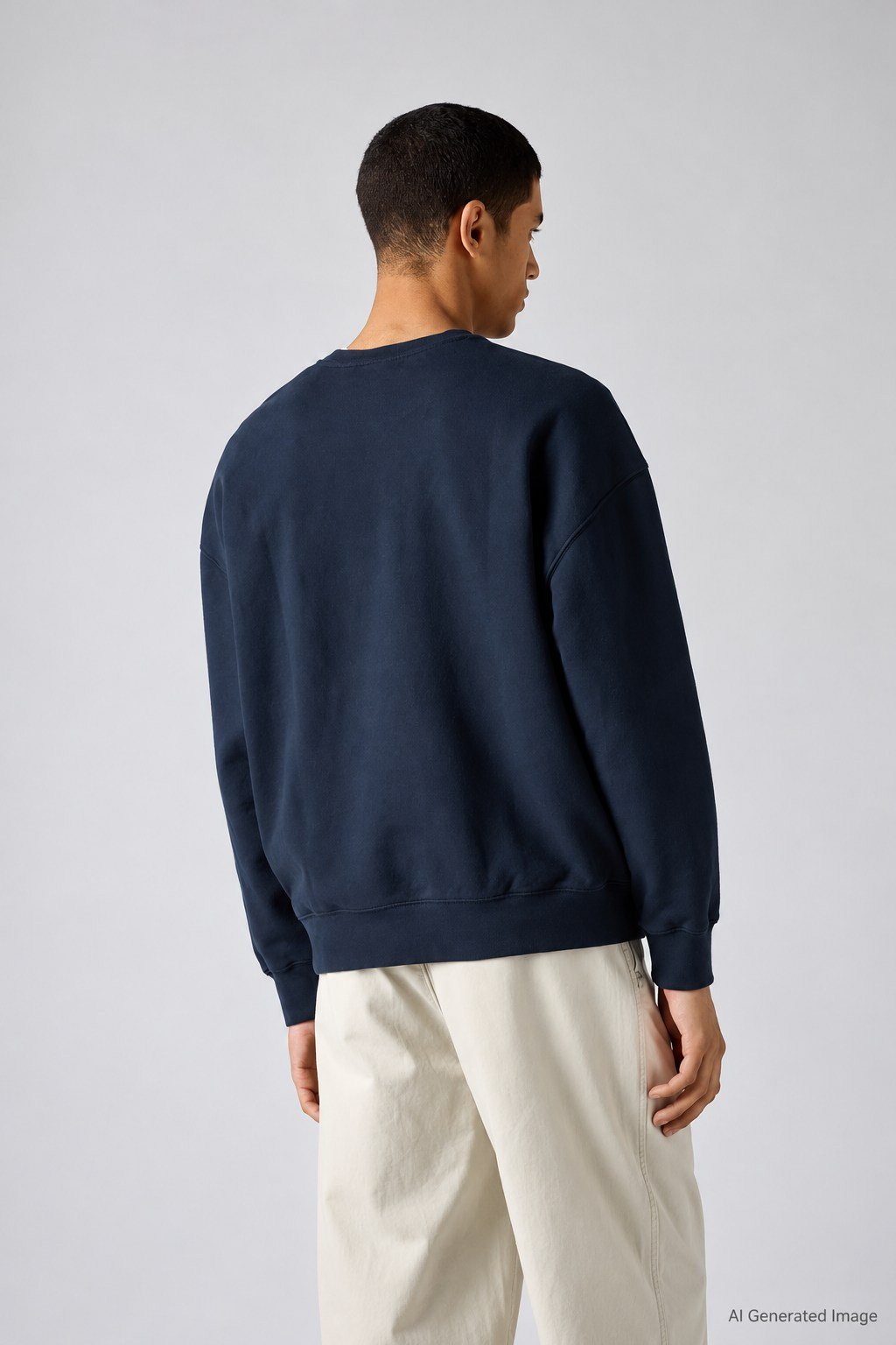 Levi's Erkek Relaxed Fit Baskılı Lacivert Sweatshirt-005PK-0013 - Levi's - 005PK-0013