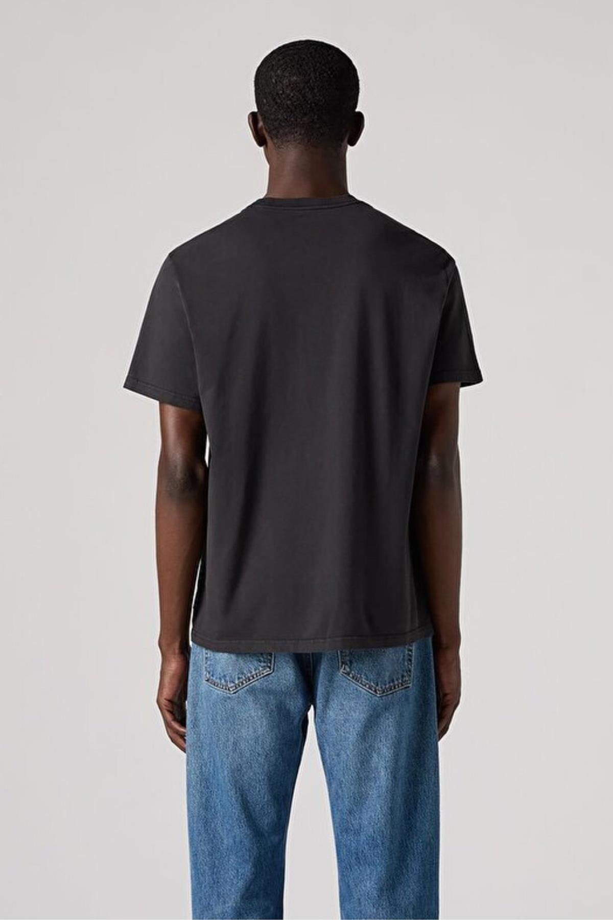 Levi's Erkek Relaxed Fit Kısa Kollu Graphic Siyah T-shirt -  - Levi's - 16143-1685