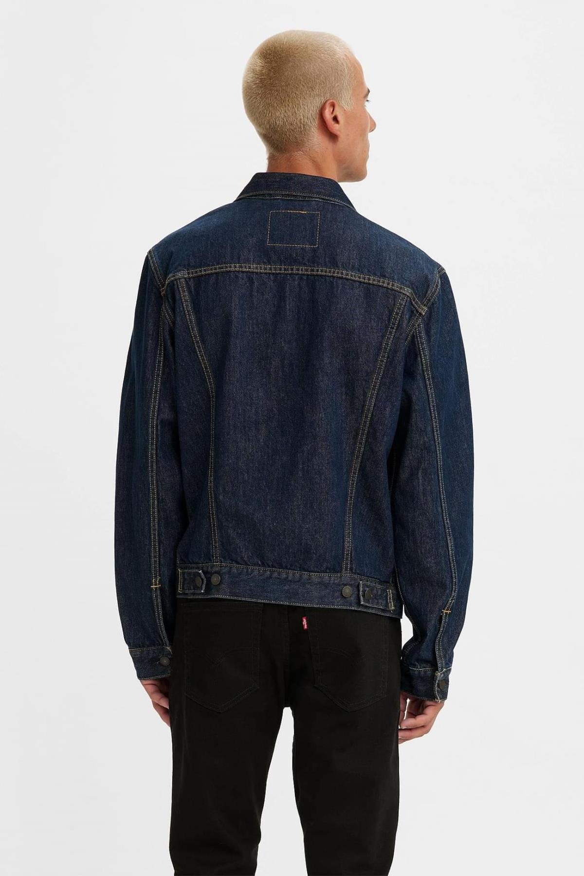 Levi's Erkek Rockridge Trucker İndigo Kot Ceket - 72334-0557 - Levi's - 7233405570