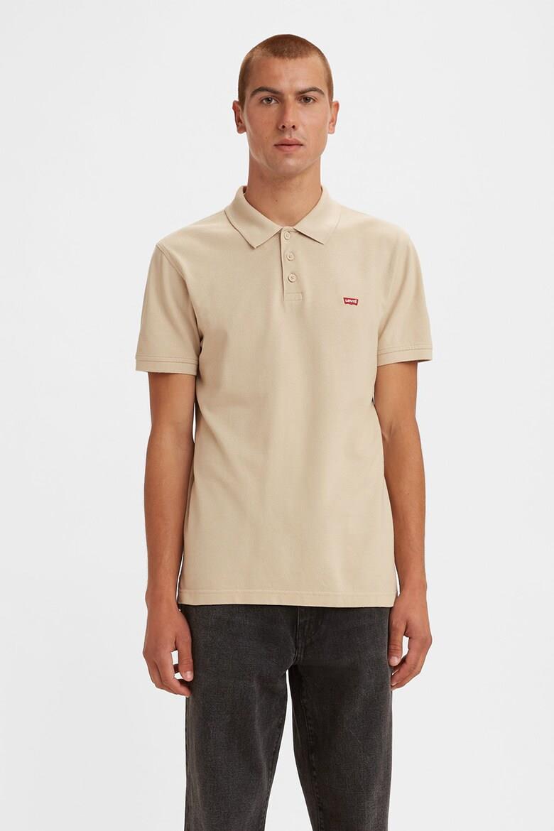 Levi's Erkek Standard Fit Polo Yaka Bej T-Shirt - 35883-0031 - Levi's - 358830031