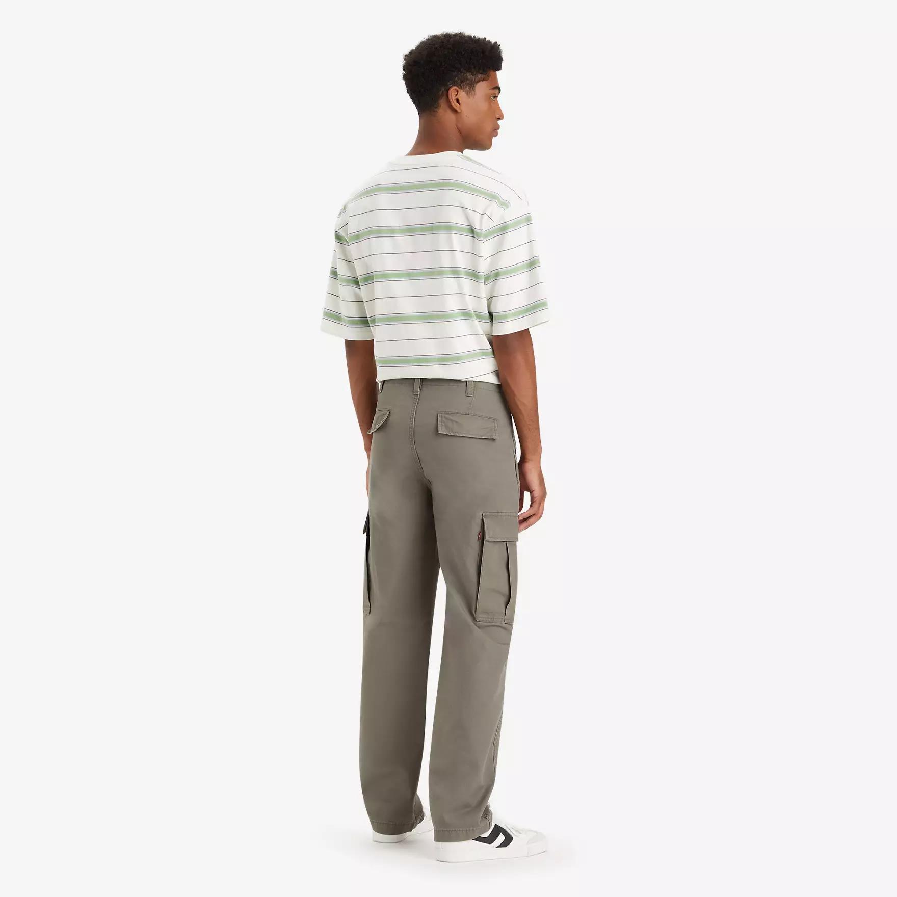 Levi's Erkek Straight Fit Haki Kargo Pantolon - A7364-0002 - Levi's - A7364-0002