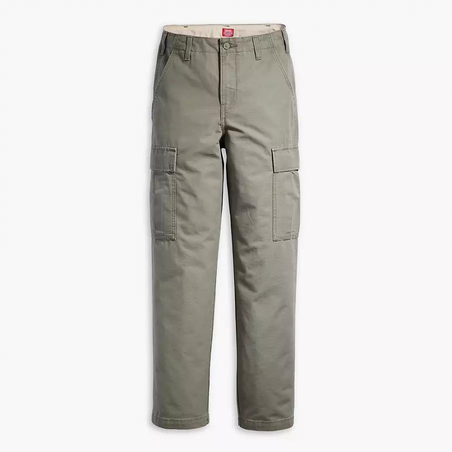 Levi's Erkek Straight Fit Haki Kargo Pantolon - A7364-0002 - Levi's - A7364-0002