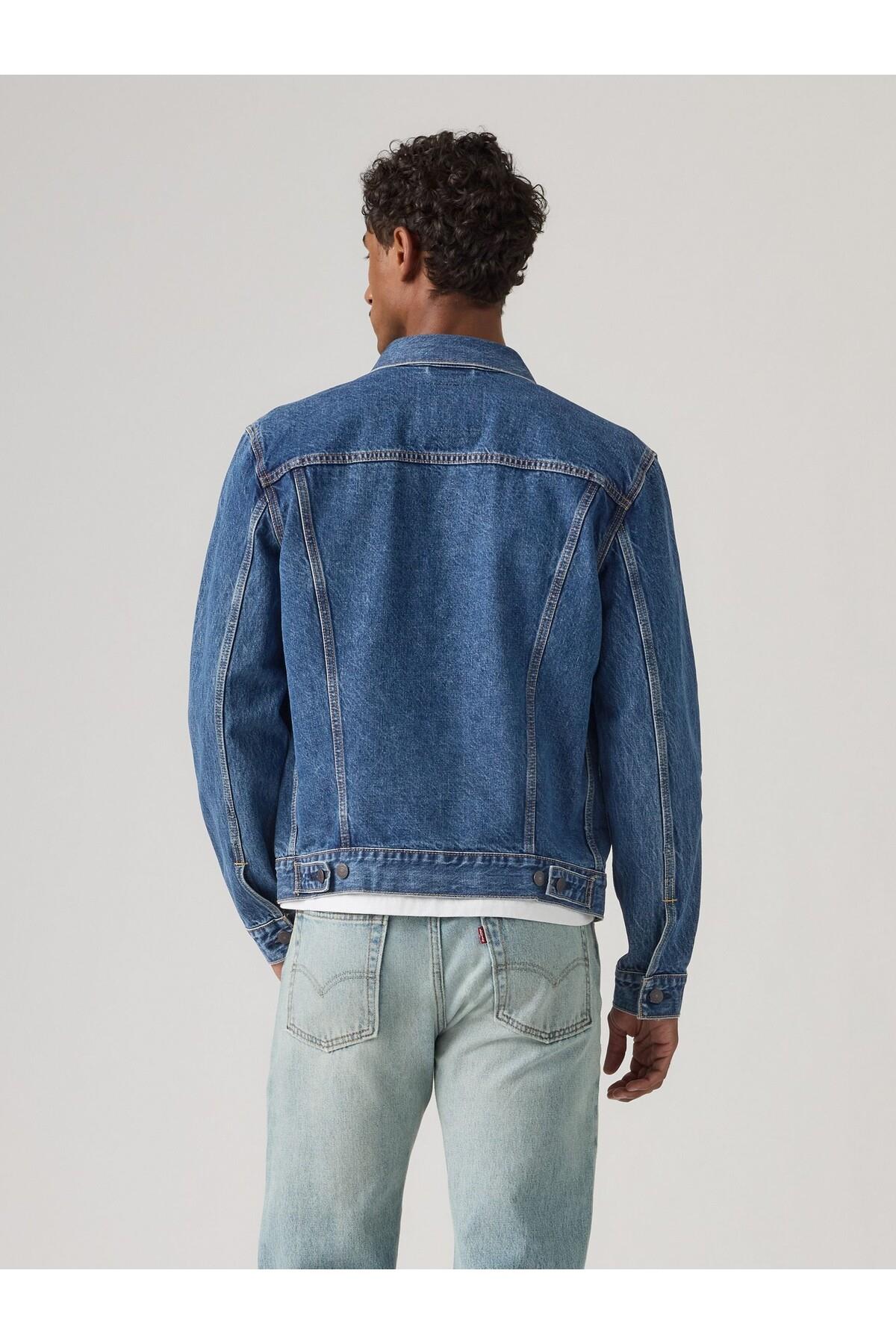 Levi's Erkek  Trucker Mavi Kot Ceket - 72334-0772 - Levi's - 72334-0772