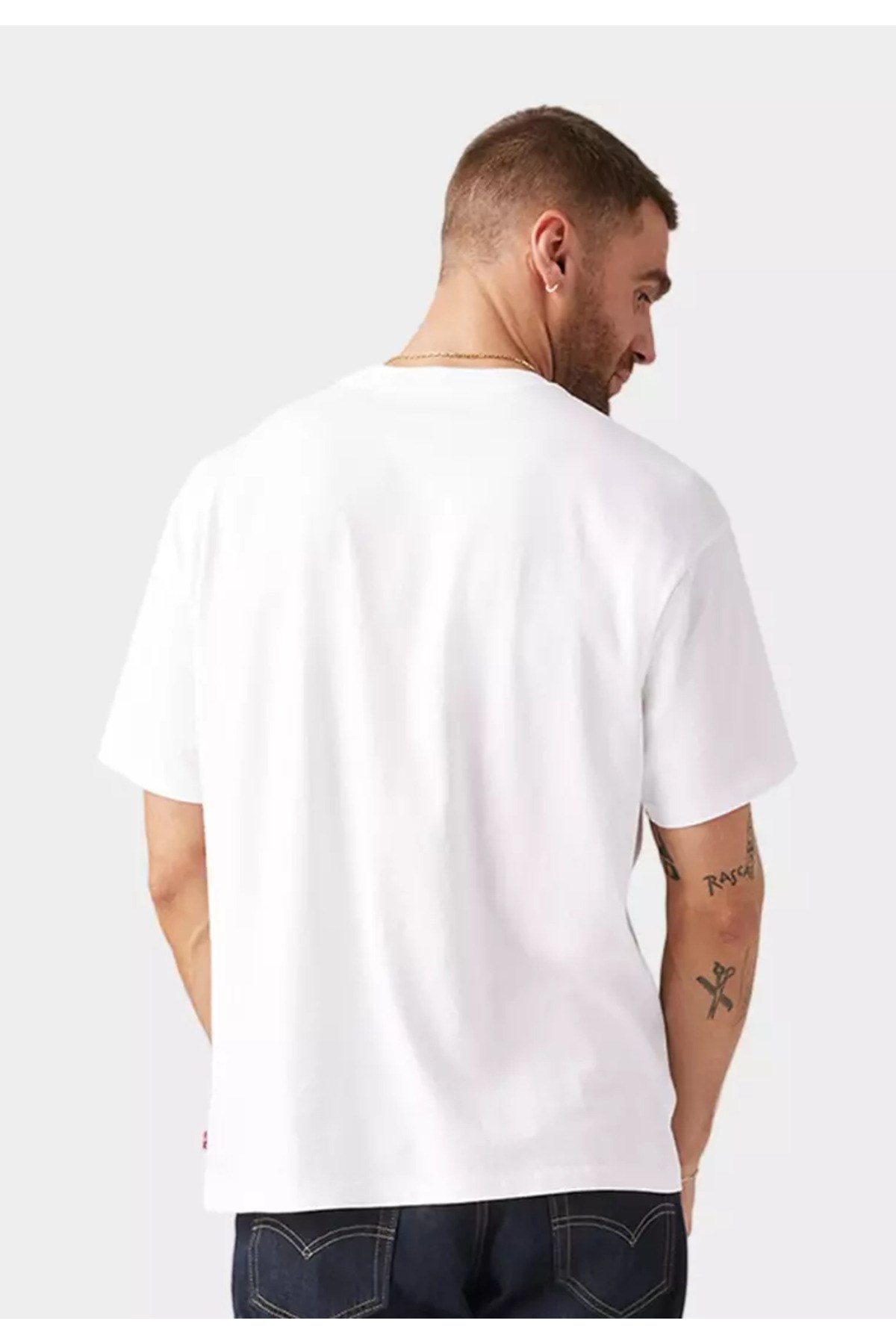 Levi's Erkek Vintage Fıt Grafik Beyaz Tişörtü - 005F9-0002 - Levi's - 005F9-0002