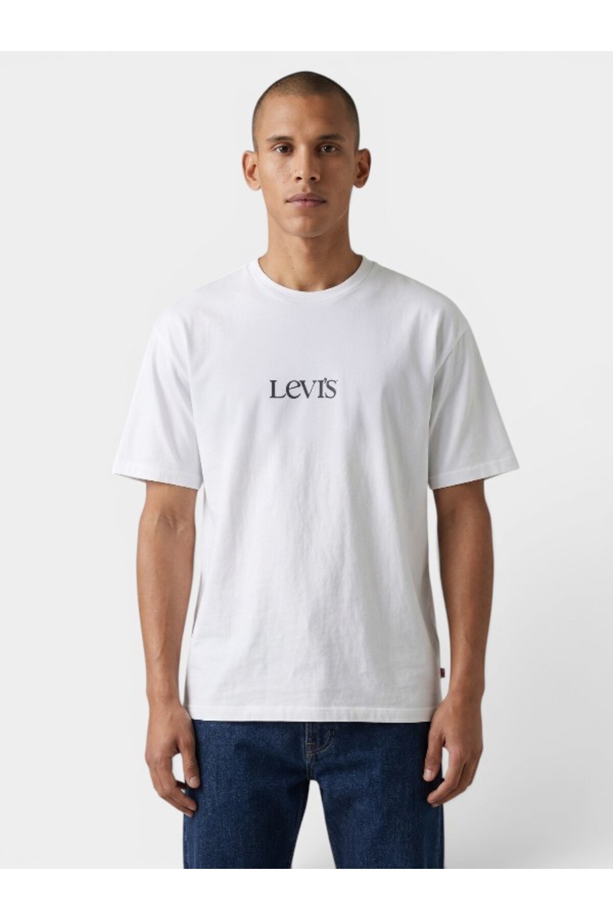 Levi's ERKEK VINTAGE FIT GRAPHIC  BEYAZ BİSİKLET YAKA T-SHİRT A9440-0022 - Levi's - A9440-0022