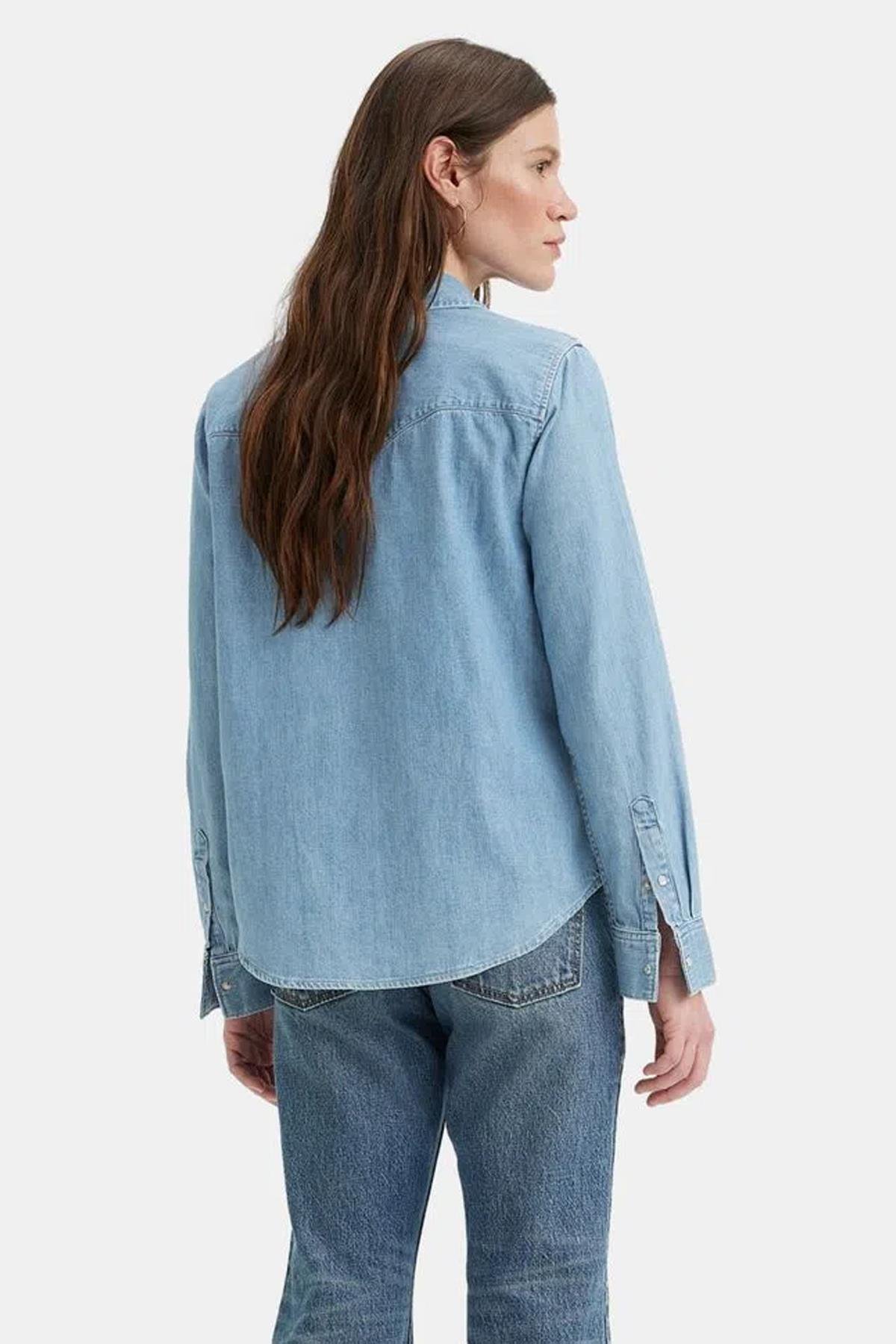 Levi's Essential West Denim Kot Gömlek - 16786-0018 - Levis - 16786-0018