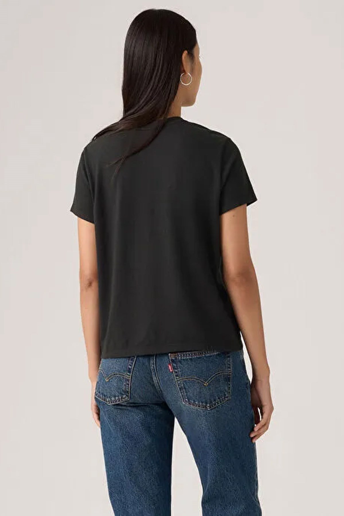 Levi's Graphic Favorite Kadın Siyah Tişört - 008BX-0007 - Levi's - 008BX-0007