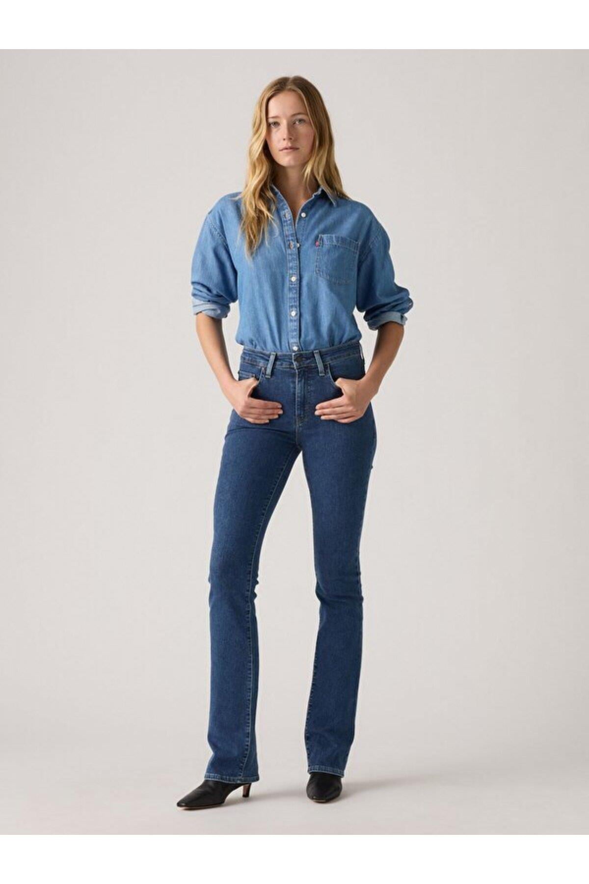 Levi's Kadın 725™ High Rise Bootcut Jean Pantolon - 18759-0234 - Levi's - 1875902340