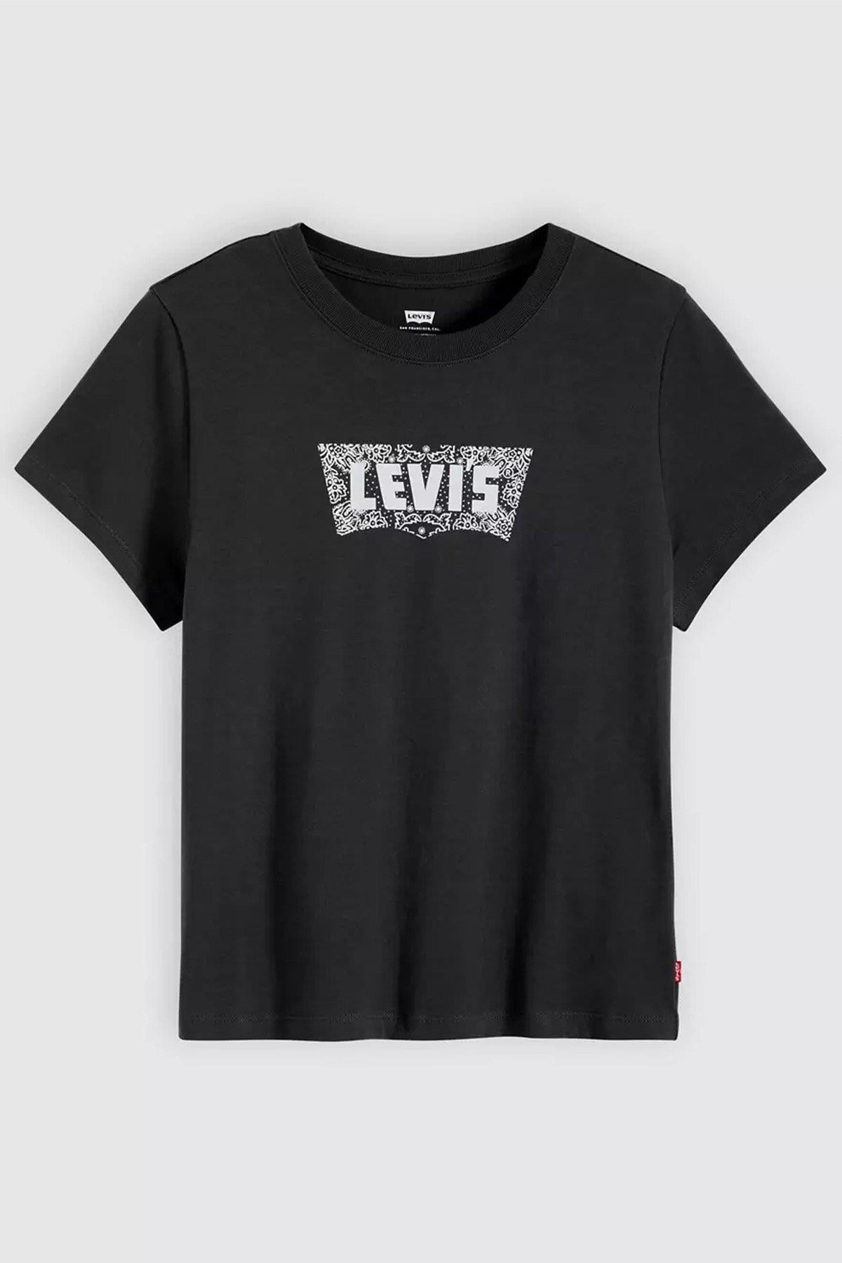 Levis Kadın Antrasit Tişört - 005GV-0030 - Levi's - 005GV-0030