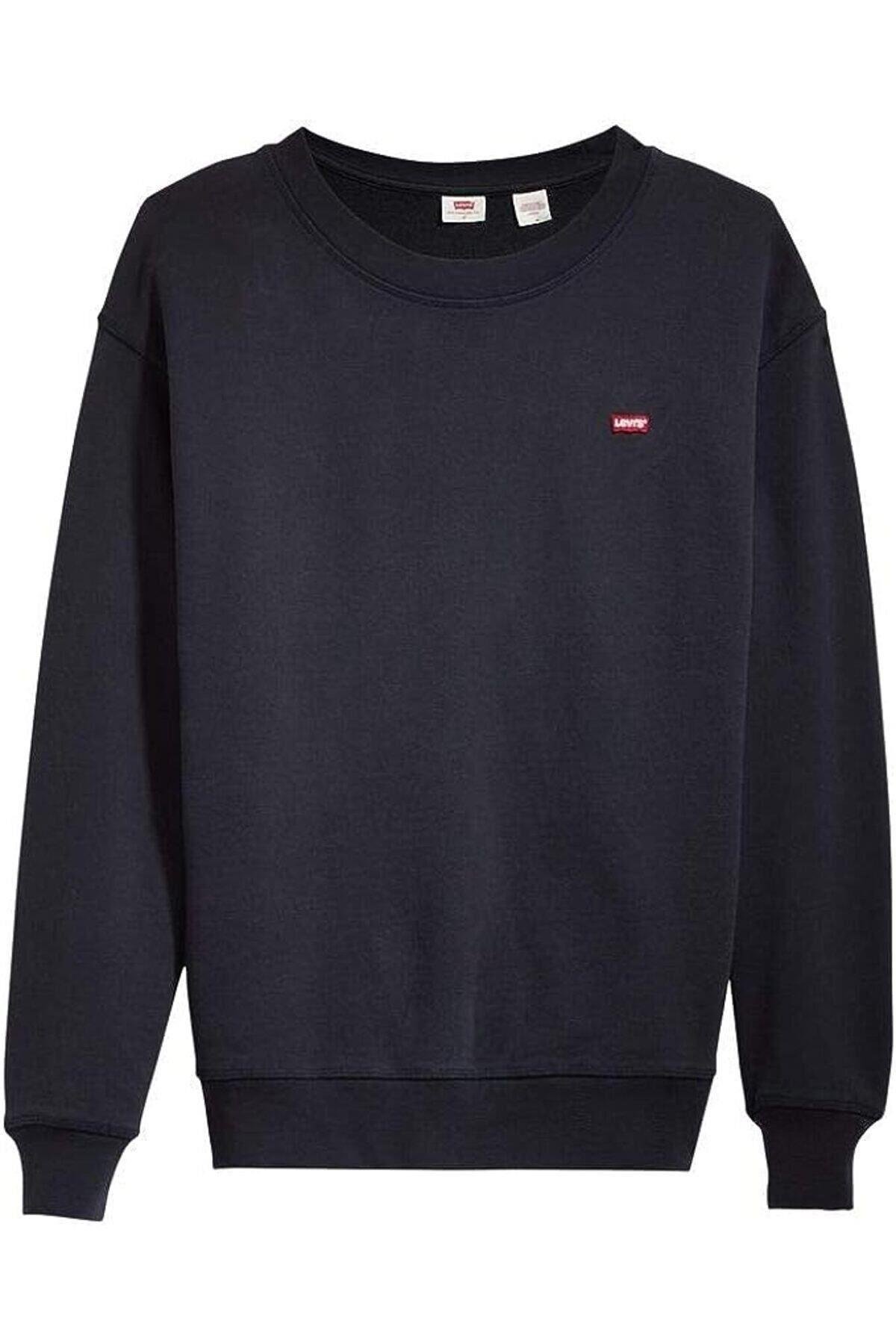 Levi's Kadın Bisiklet Yaka Siyah Basic Sweatshirt - A3172-0010 - Levi's - A3172-0010