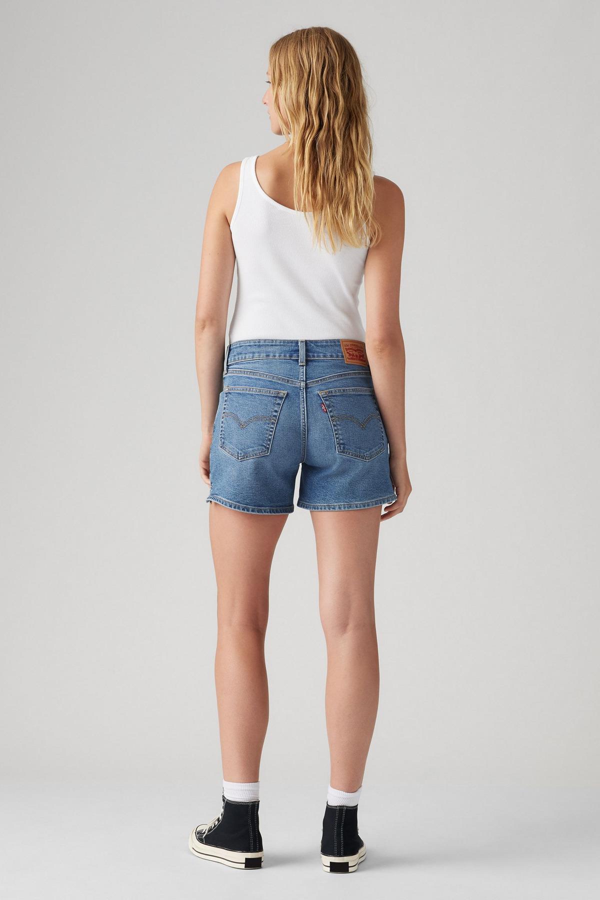 Levi's Kadın Kısa Mavi Kot Şort - 003VH-0002 - Levi's - 003VH-0002