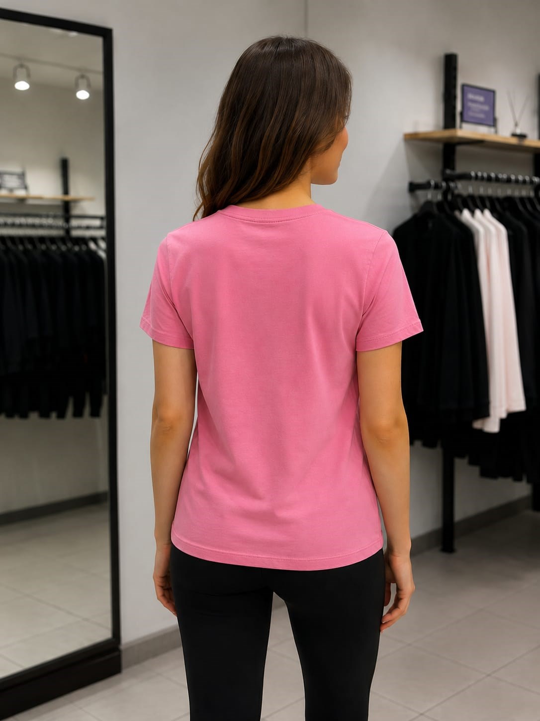 Levi's Kadın Marka Logolu Pembe T-shirt - 008C0-0003 - Levi's - 008C0-0003