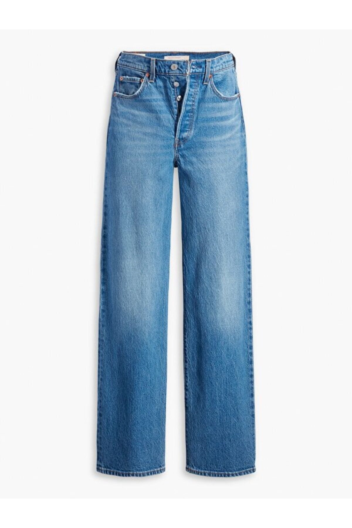 Levi's Kadın Ribcage Full Length Jean Pantolon mavi - 001TG00010 - Levi's - 001TG00010