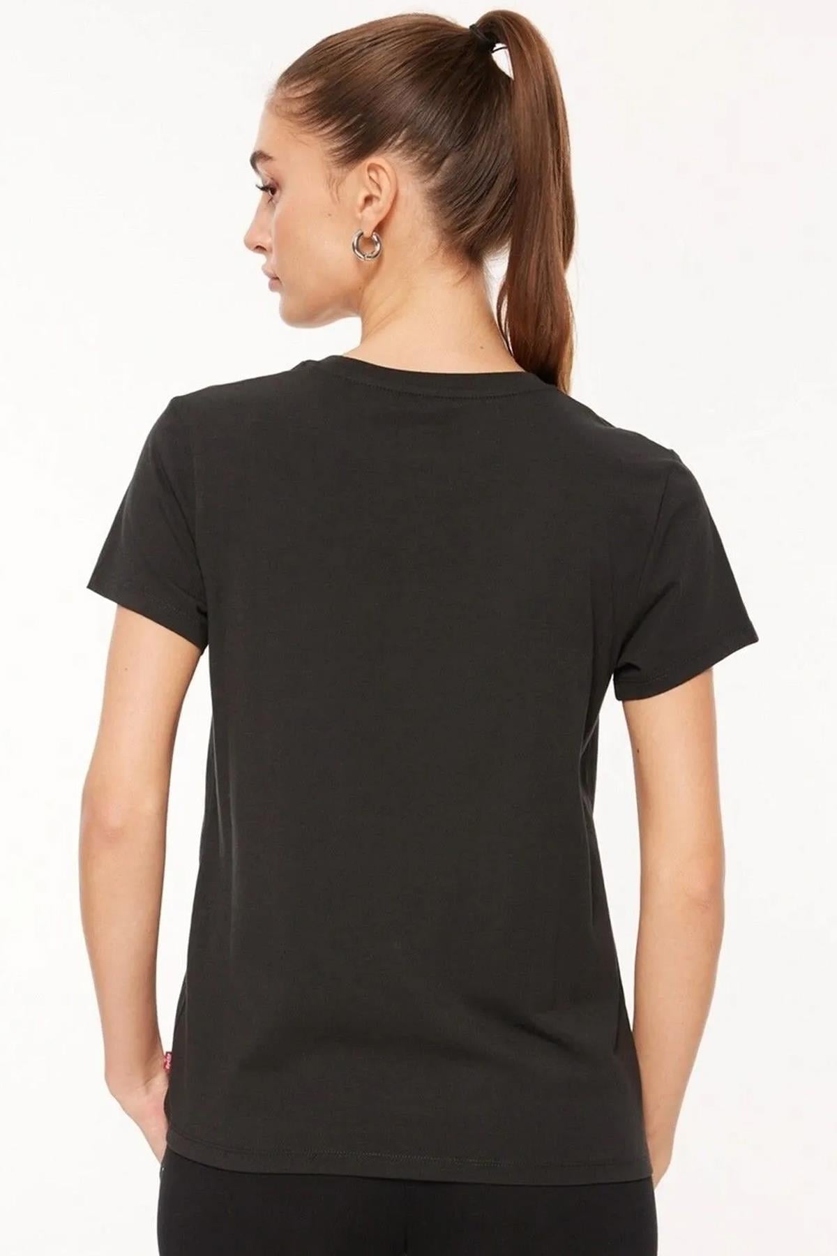 Levi's Kadın T-shirt Perfect Tee - Seasonal Poster Logo - A2086-0103 - Levi's - A2086-0103