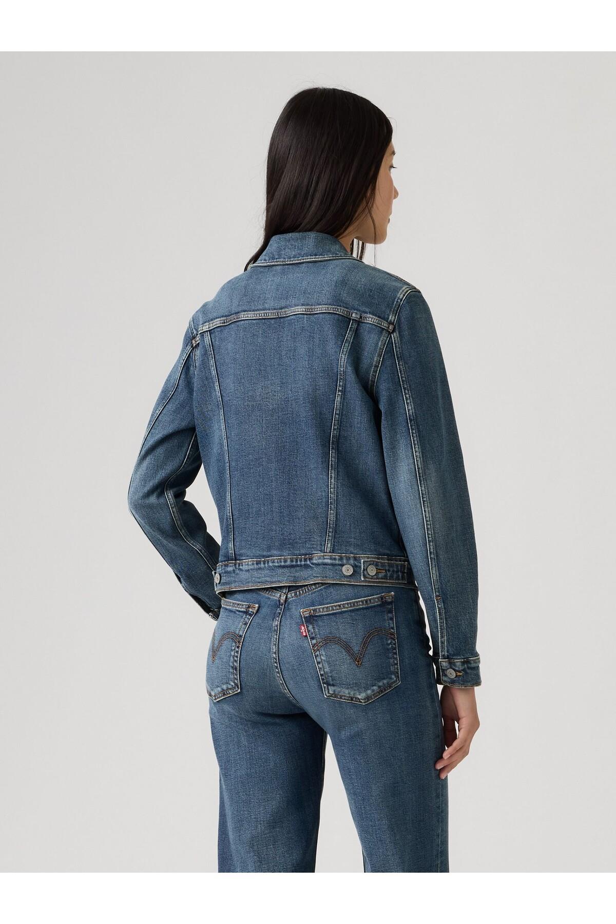 Levi's Kadın Trucker Mavi Kot Ceket - 29945-0250 - Levi's - 29945-0250