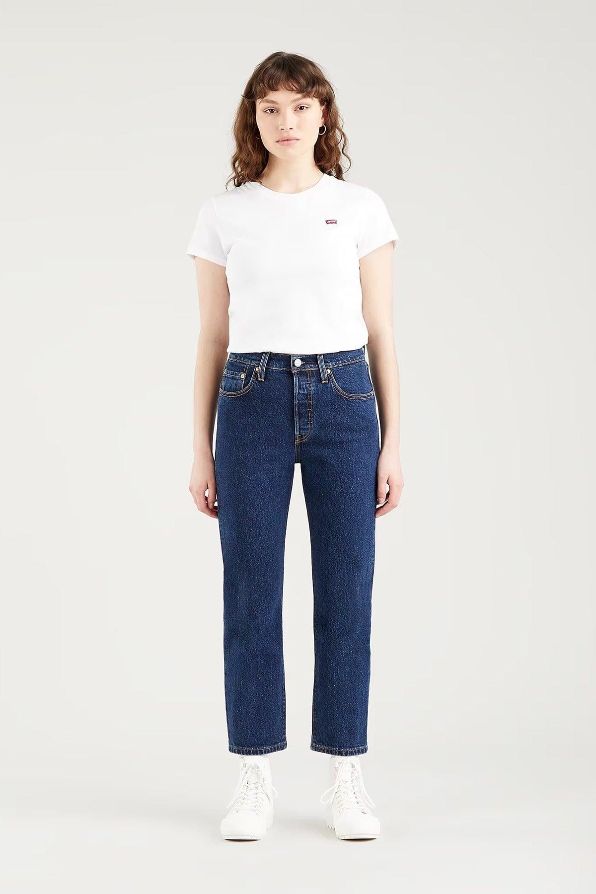 Levi's Kadın Yüksel Bel Koyu Indigo Pantolon - 36200-0179 - Levi's - TYC00230391312