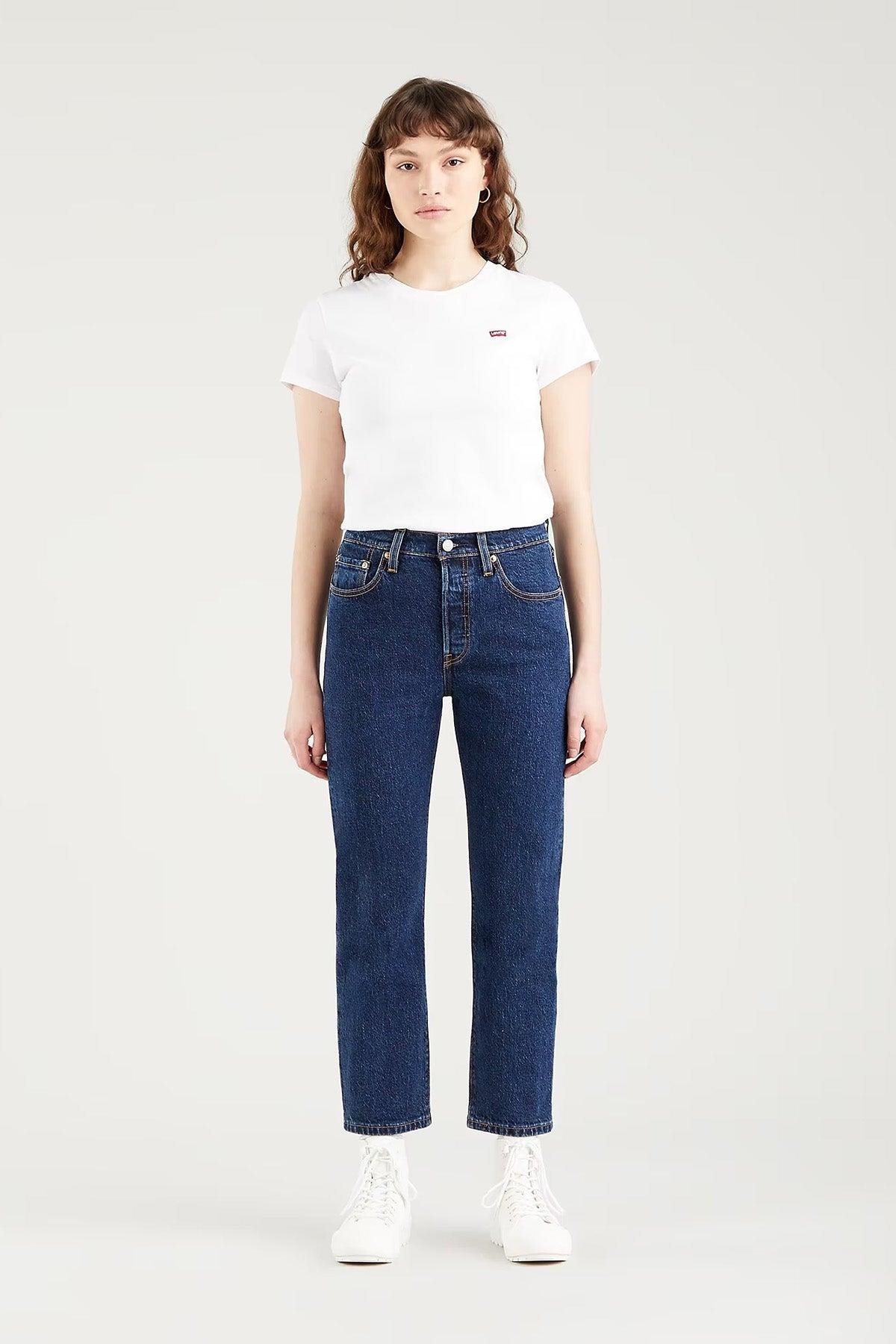 Levi's Kadın Yüksel Bel Koyu Indigo Pantolon - 36200-0179 - Levi's - TYC00230391312