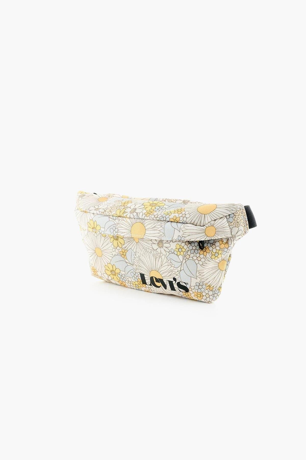 Levi's Küçük Muz Papatya Desen Bel Çapraz Çantası - D5470-0001 - Levi's - D5470-0001