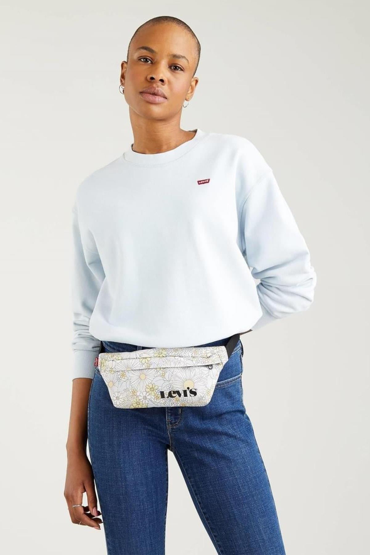 Levi's Küçük Muz Papatya Desen Bel Çapraz Çantası - D5470-0001 - Levi's - D5470-0001