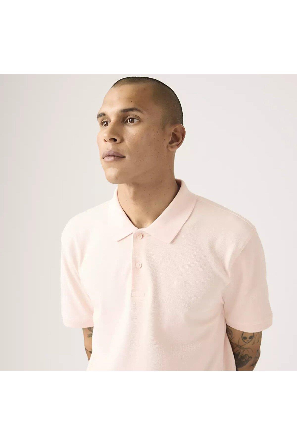 Levis Original Erkek Pembe Polo Yaka Tişört - 005FM-0010 - Levi's - 005FM-0010
