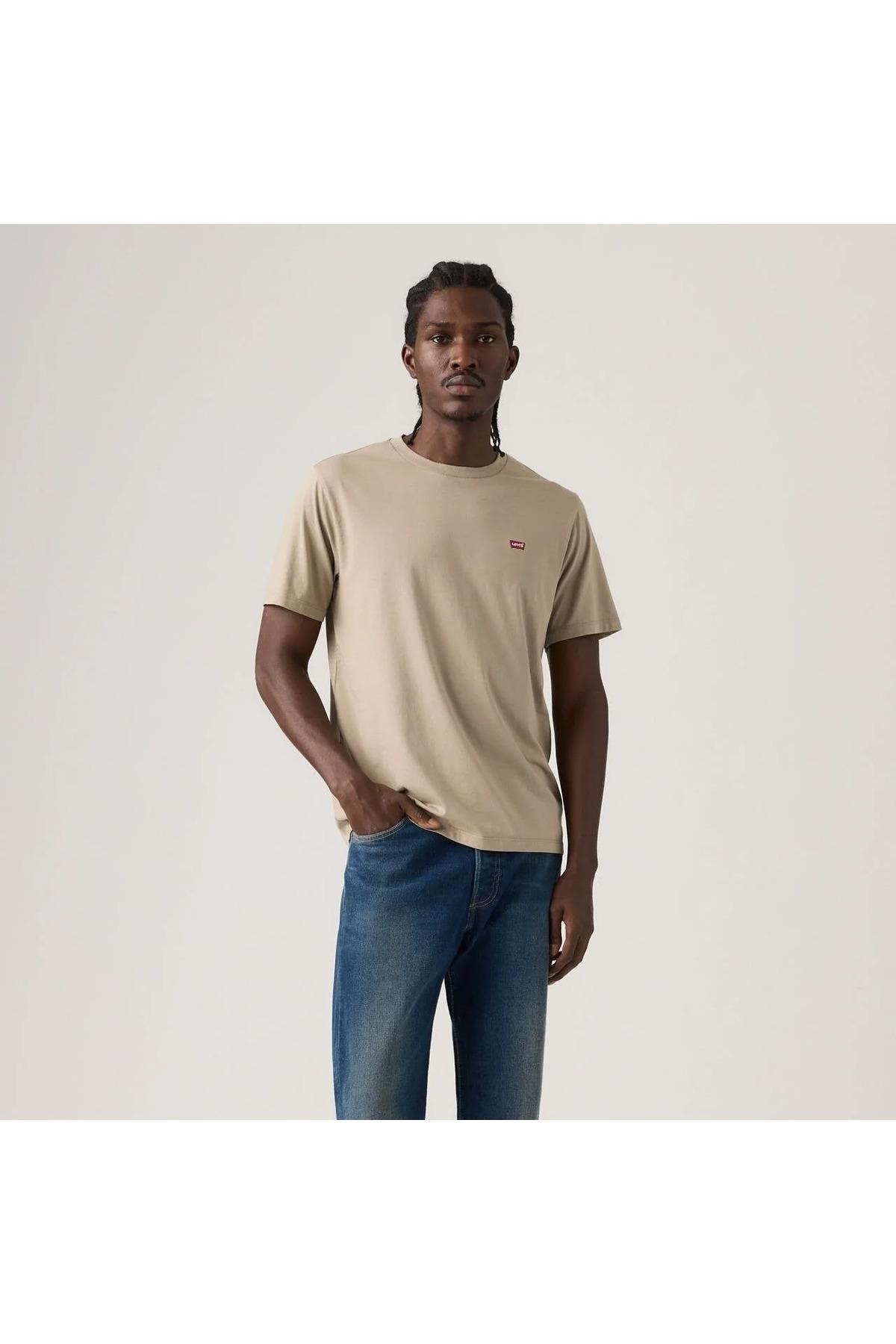 Levi's Original Housemark Erkek Standart Tişört - 008BT-0001 - Levi's - 008BT-0001